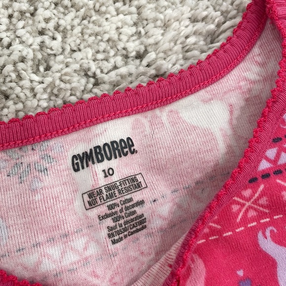 Gymboree unicorn pajama set - Picture 2 of 5